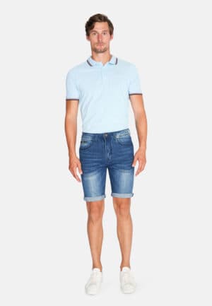 Mario Russo Denim Shorts
