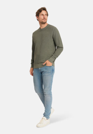 Mario Russo Waffle Pullover