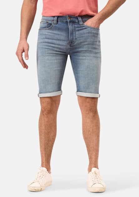 Mario Russo Jog Denim Short - Afbeelding 2