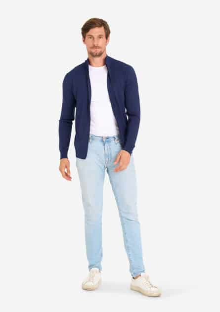 Mario Russo Full Zip Cardigan - Afbeelding 2