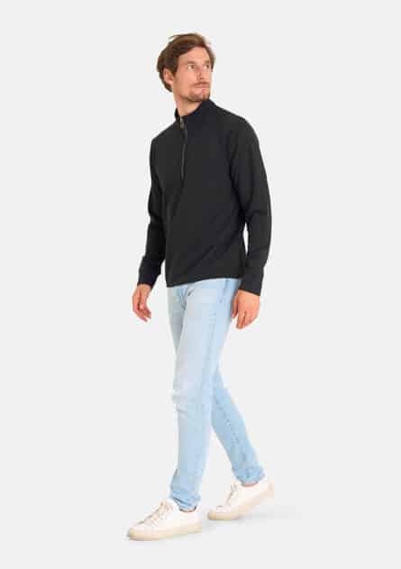 Mario Russo Pique Longsleeve Shirt - Afbeelding 3