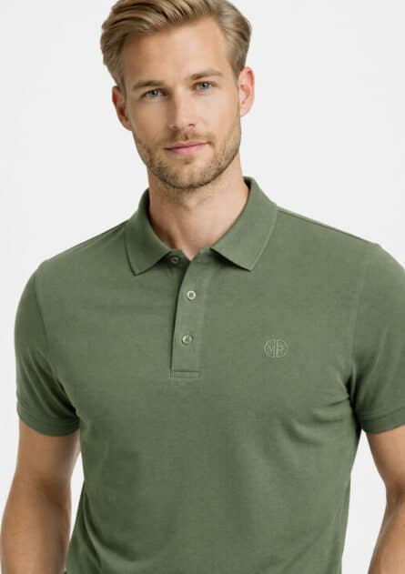 Mario Russo Polo Vittorio Button-Up - Afbeelding 4