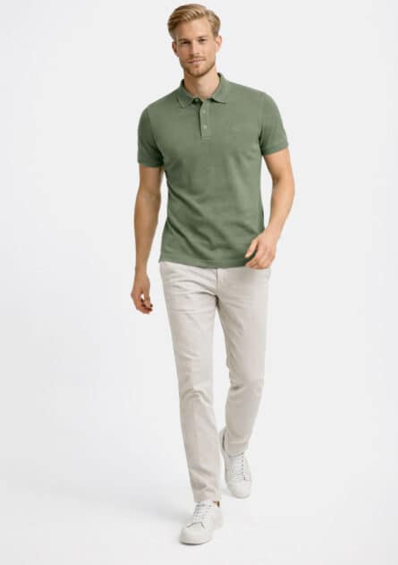 Mario Russo Polo Vittorio Button-Up - Afbeelding 2