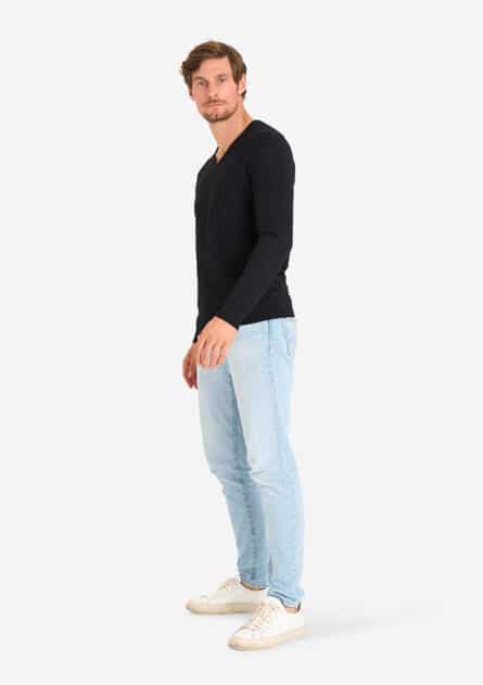 Mario Russo Round V-neck Pullover - Afbeelding 3