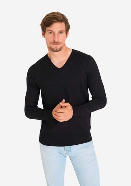 Mario Russo Round V-neck Pullover - Afbeelding 4