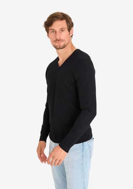 Mario Russo Round V-neck Pullover - Afbeelding 5