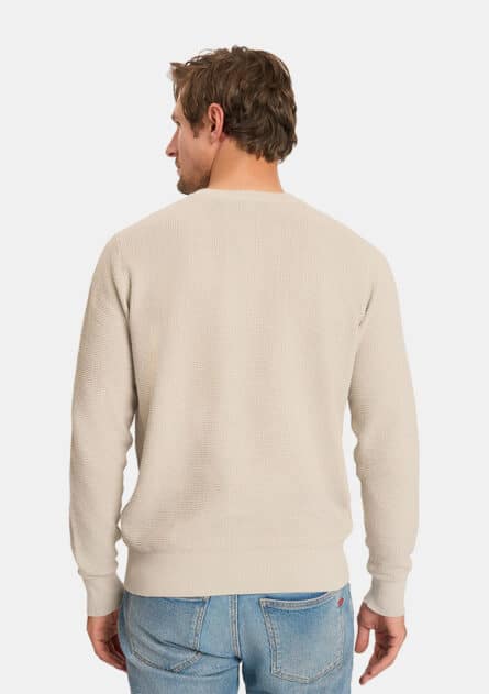 Mario Russo Waffle Pullover - Afbeelding 3